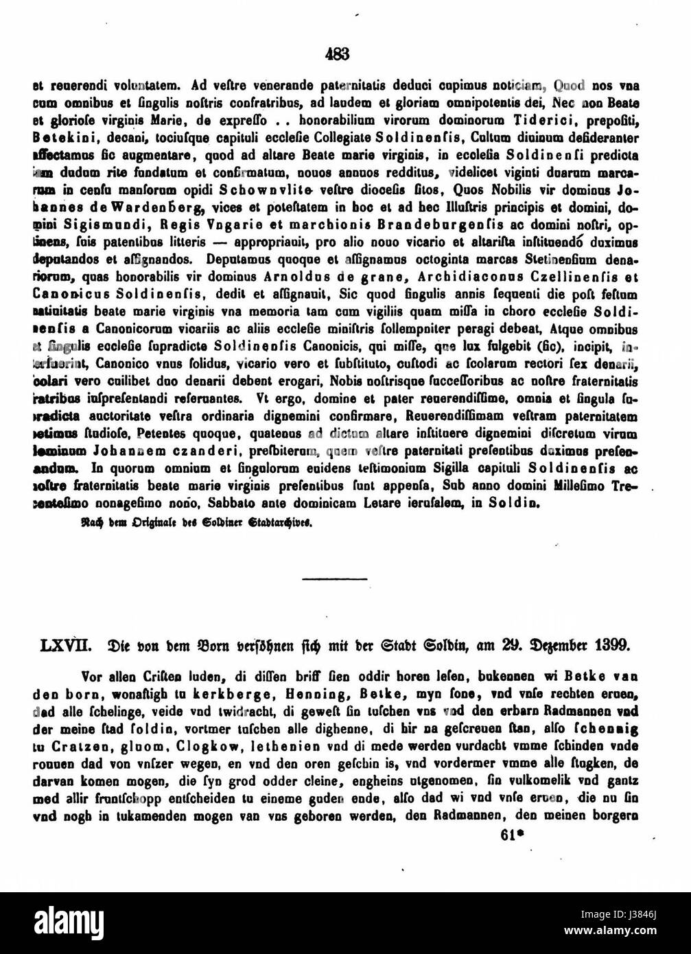 CDB DE 1 18 483 Foto Stock