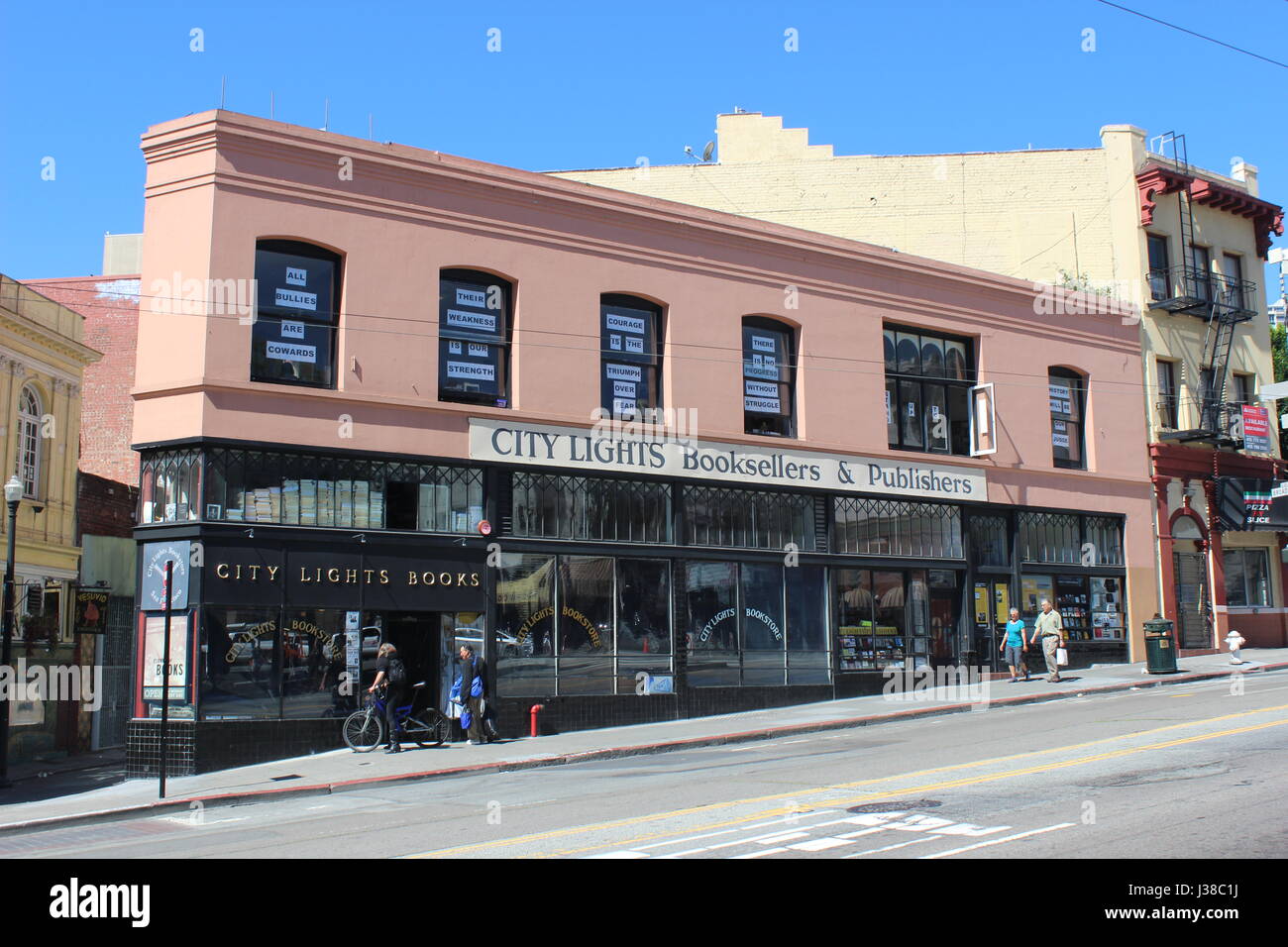 City Lights Bookstore, North Beach, San Franacisco, California Foto Stock