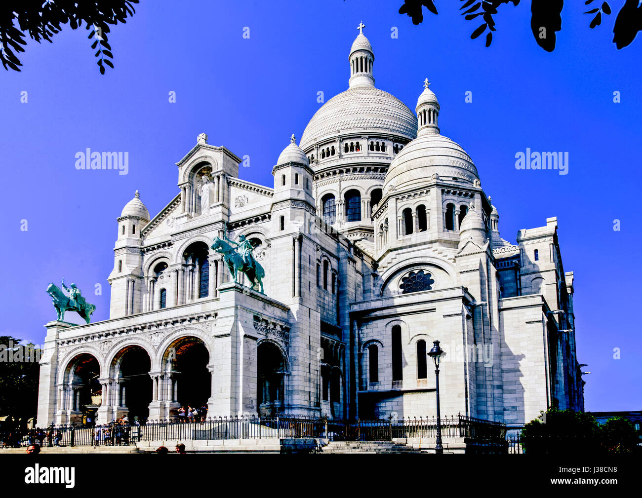 Il Sacre Coeur nella cattedrale di Parigi. Foto Stock