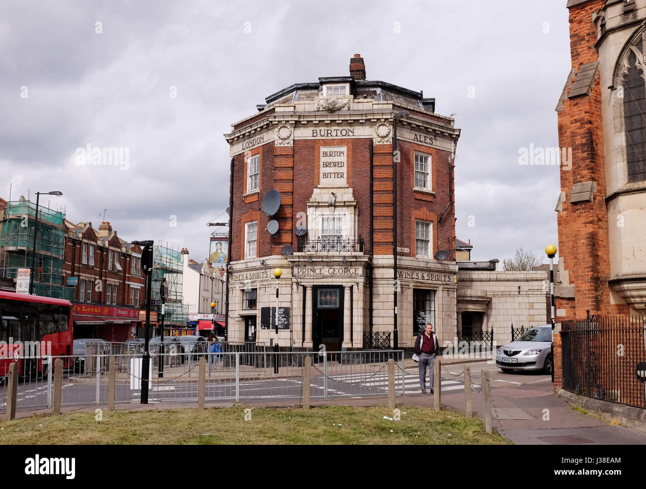Prince George pub Thornton Heath e Crystal Palace di borough di Croydon South London REGNO UNITO Foto Stock