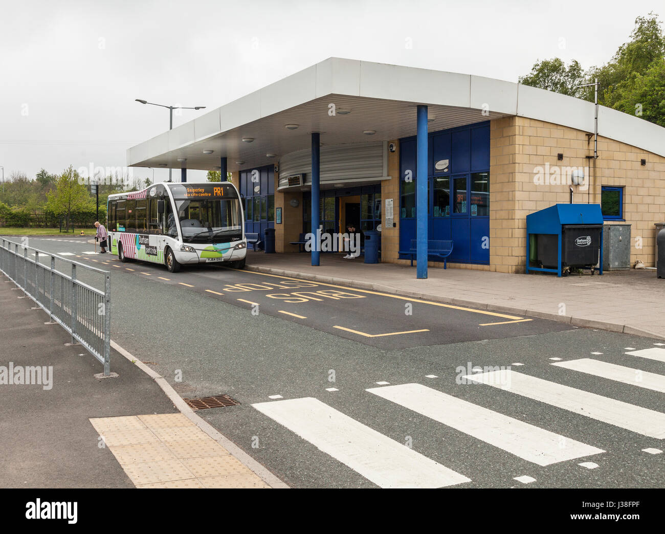 Belmont Park and Ride a Durham,l'Inghilterra,UK Foto Stock
