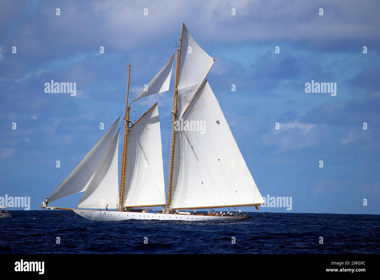 Goletta Eleonora, RORC Caribbean 600 2017 Antigua Foto Stock