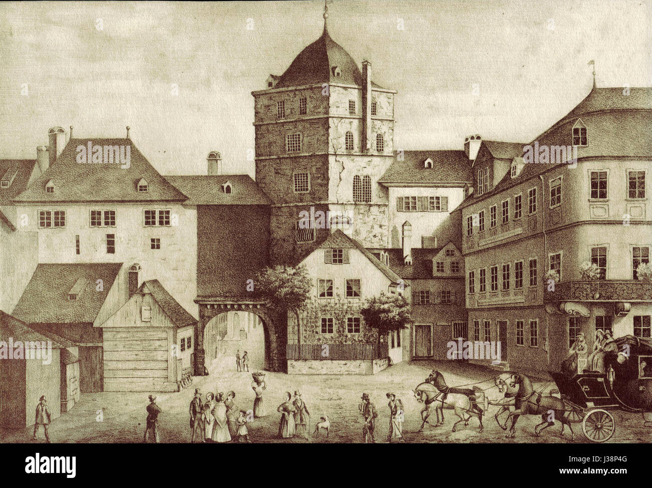 Der Fischthurm Foto Stock