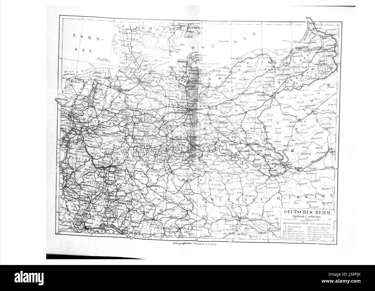L'Ortslexikon di Neumann è un lessico geografico completo che descrive i nomi dei luoghi, le località e le caratteristiche regionali in tutta la Germania. Foto Stock