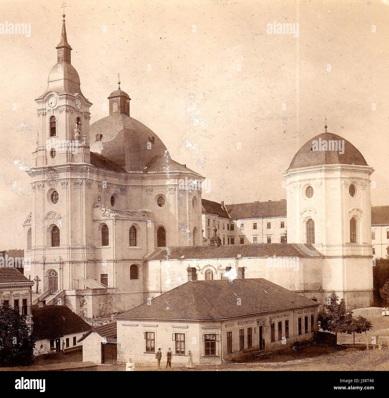 Chiesa del Nome di Maria Vergine in Krtiny 1 Foto Stock