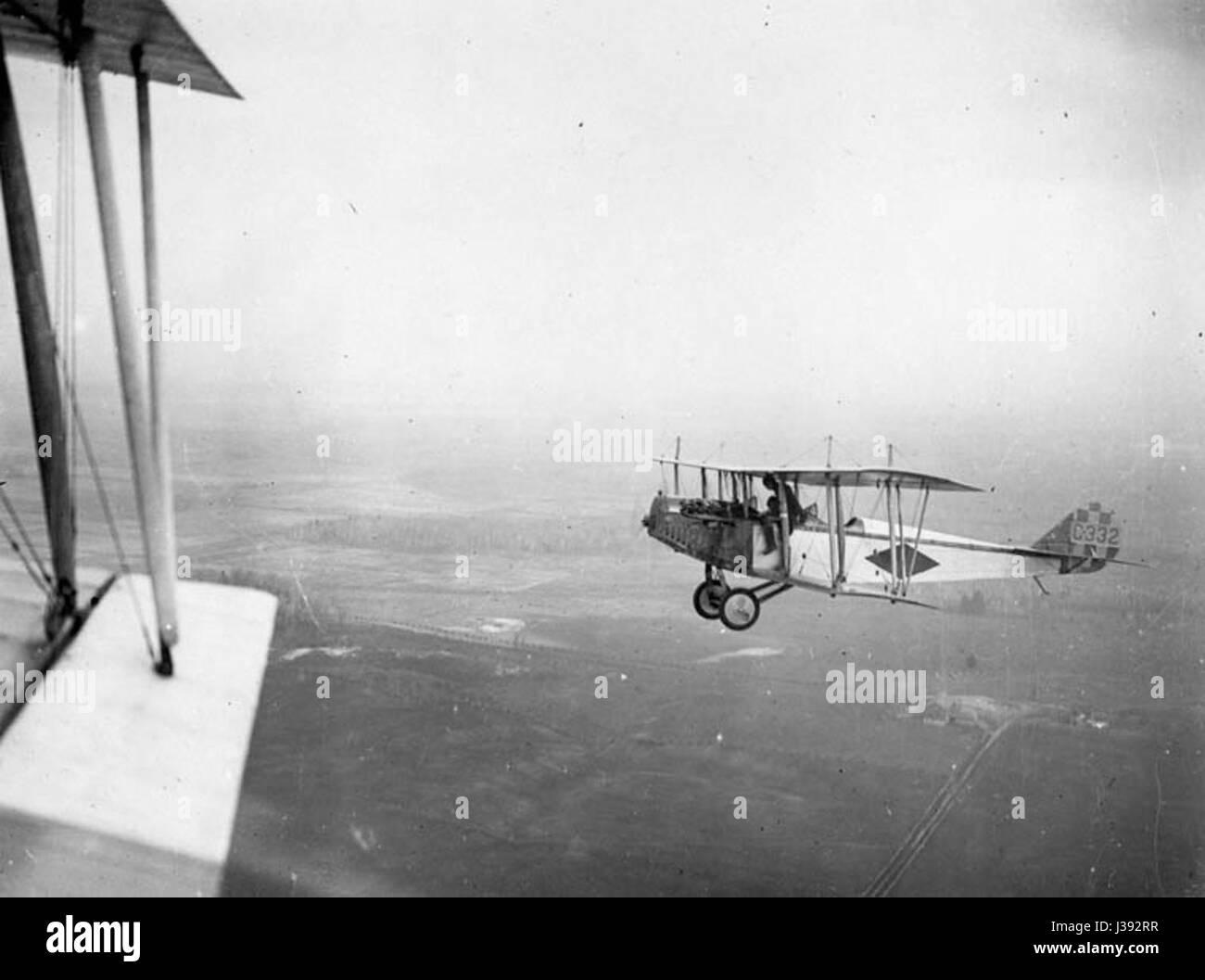 Curtiss GV 4 in volo sull'Ontario centrale Foto Stock