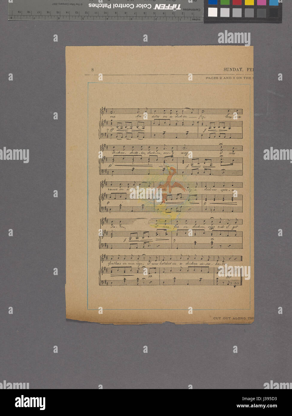 "Chicken Pete" è un'opera del XX secolo ospitata presso la New York Public Library. L'opera, associata a "Ade", si riferisce probabilmente a una narrazione o rappresentazione di temi mitologici, probabilmente coinvolgendo personaggi della mitologia greca. Foto Stock