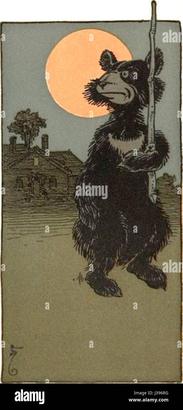 Denslow's tre orsi pg 12 Foto Stock