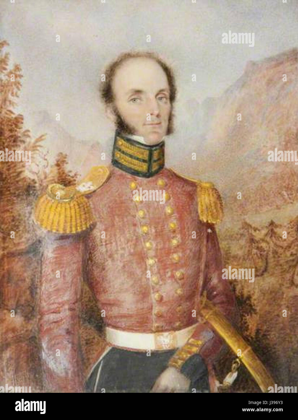 Il Colonnello William Henry Breton Foto Stock