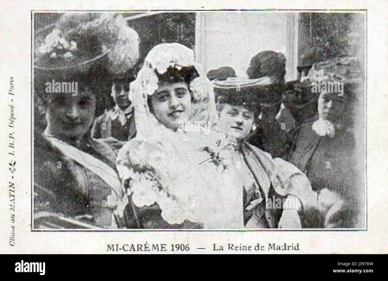 Il Concepcion Ledesma Reine de Madrid fu una figura storica spagnola dei primi anni del XX secolo. Il titolo "Reine de Madrid" suggerisce il suo ruolo o influenza all'interno della famiglia reale o della società spagnola durante quel periodo. Foto Stock