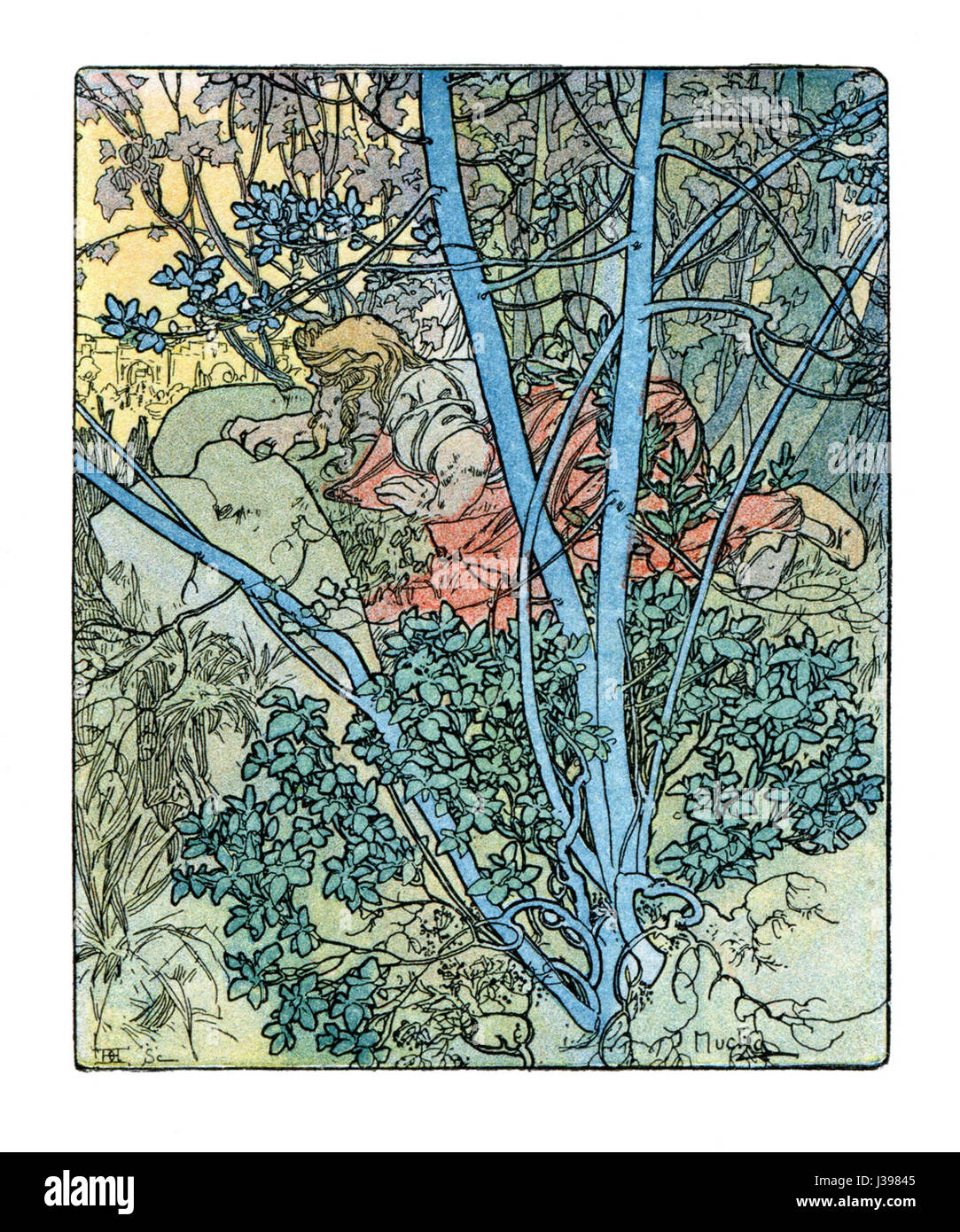 Clio Mucha 089 si riferisce a un'opera d'arte o un oggetto probabilmente legato all'artista Alphonse Mucha, noto per il suo stile Art Nouveau, che mette in evidenza un pezzo o un'opera da lui realizzata. Foto Stock Clio Mucha 089 si riferisce a un'opera d'arte o un oggetto probabilmente legato all'artista Alphonse Mucha, noto per il suo stile Art Nouveau, che mette in evidenza un pezzo o un'opera da lui realizzata. Foto Stock