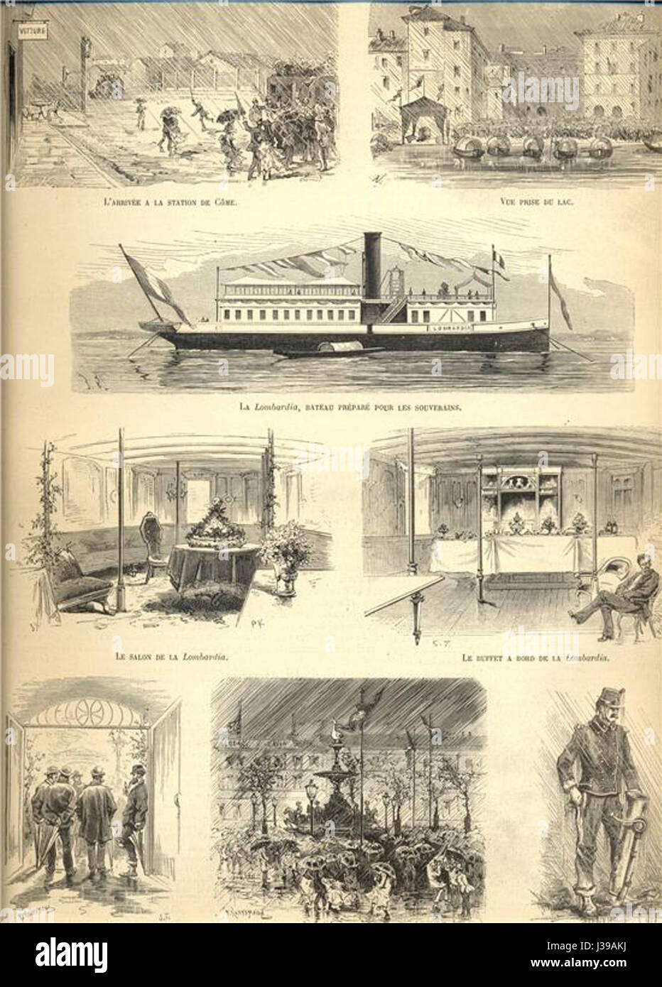 Lago di Como il viaggio di Guglielmo II di Germania nel 1875, L