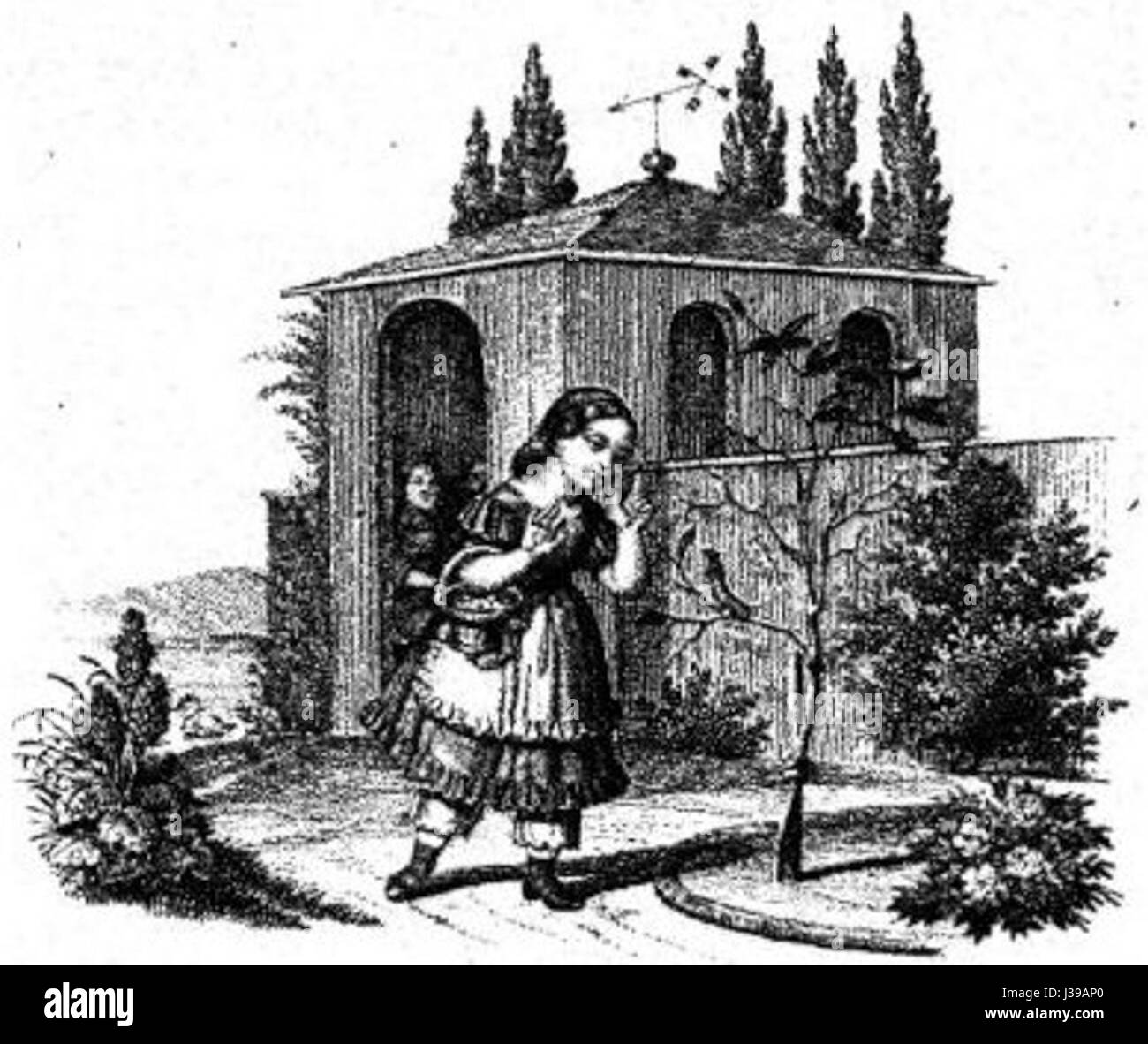 "Fabeln und Bilder" (Fables and Pictures) di Corrodi è una raccolta di fiabe illustrate che combinano narrazione e arte visiva. L'opera presenta storie morali con immagini di accompagnamento che esaltano la narrazione. Foto Stock