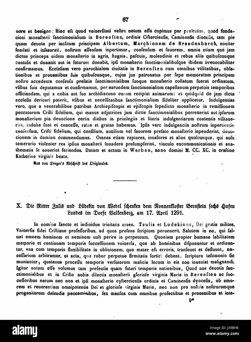 CDB DE 1 18 067 Foto Stock