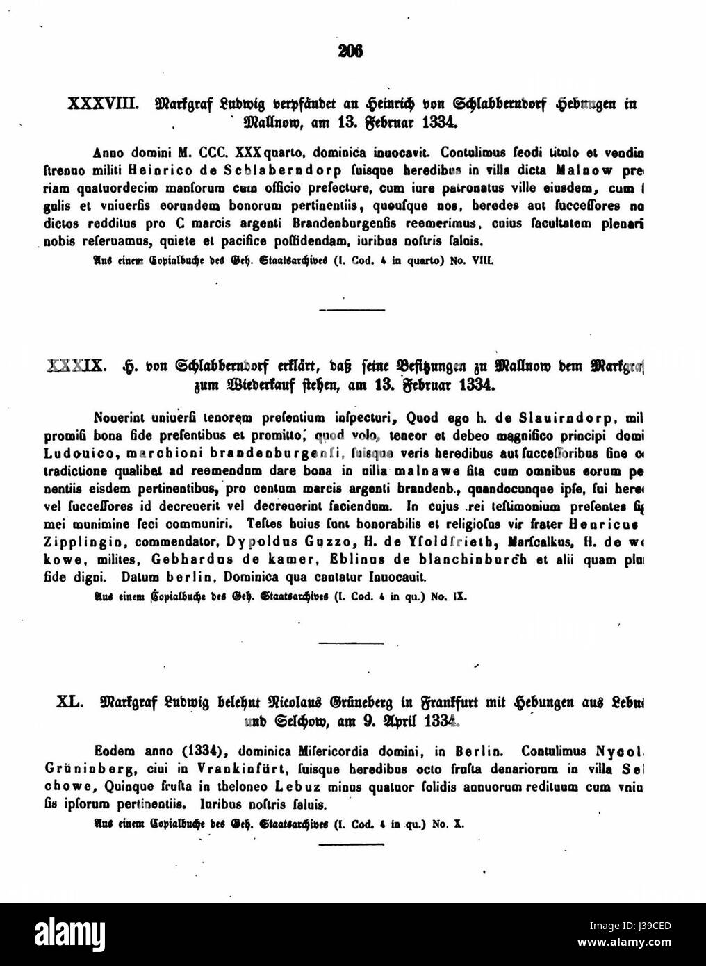 CDB DE 1 20 206 Foto Stock