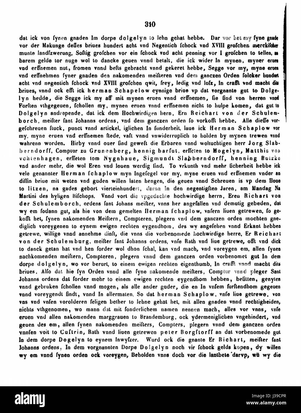 CDB DE 1 20 310 Foto Stock