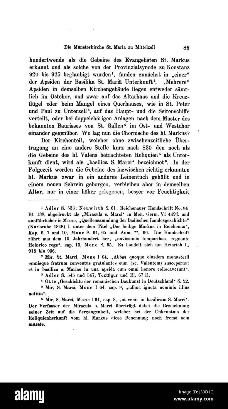 Immagine tratta da "De Alemannia", volume XXXIV, numero 93, con articoli storici, studi, e contenuti legati alla cultura e alla storia tedesca. Foto Stock
