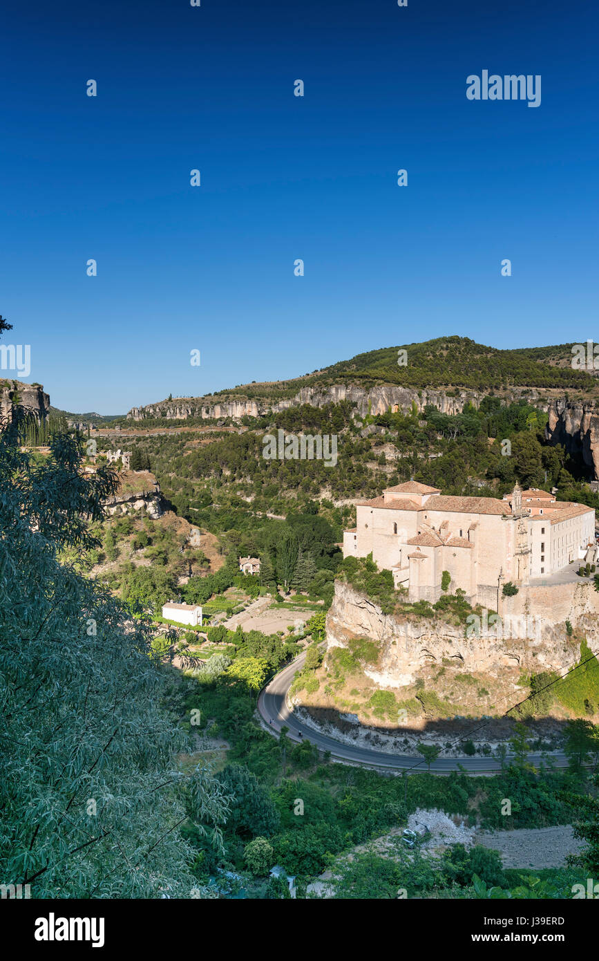 Cuenca (Castilla-La Mancha (Spagna), la storica del convento di San Pablo, oggi il Parador de Cuenca Foto Stock