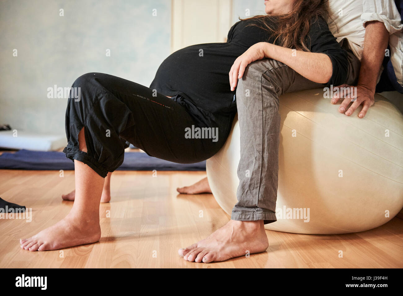 La preparazione per la consegna Foto Stock