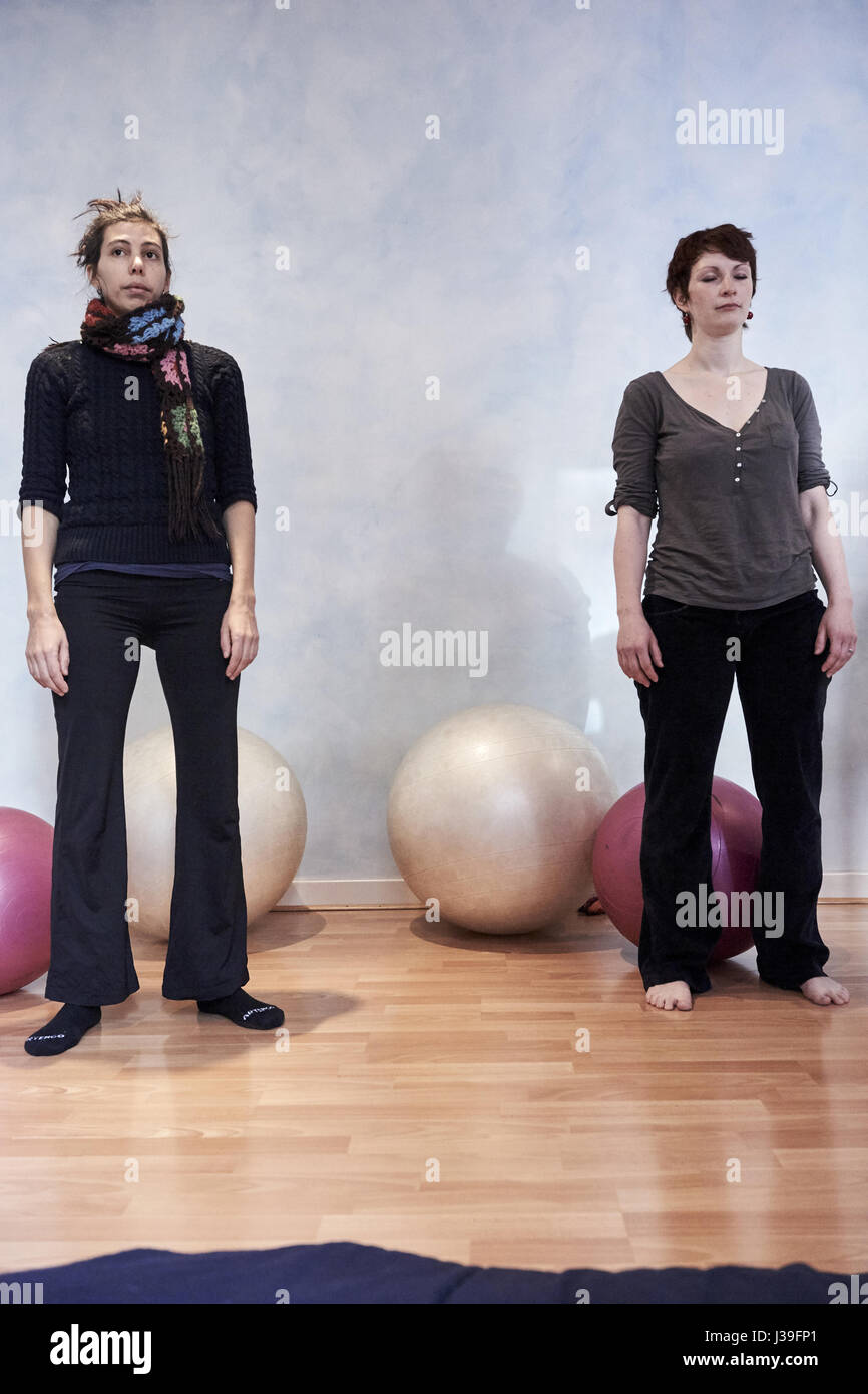 Esercizio perineale Foto Stock