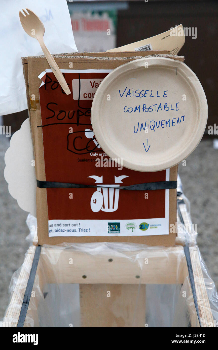 I popoli' vertice sul clima - sommet citoyen pour le climat. Foto Stock