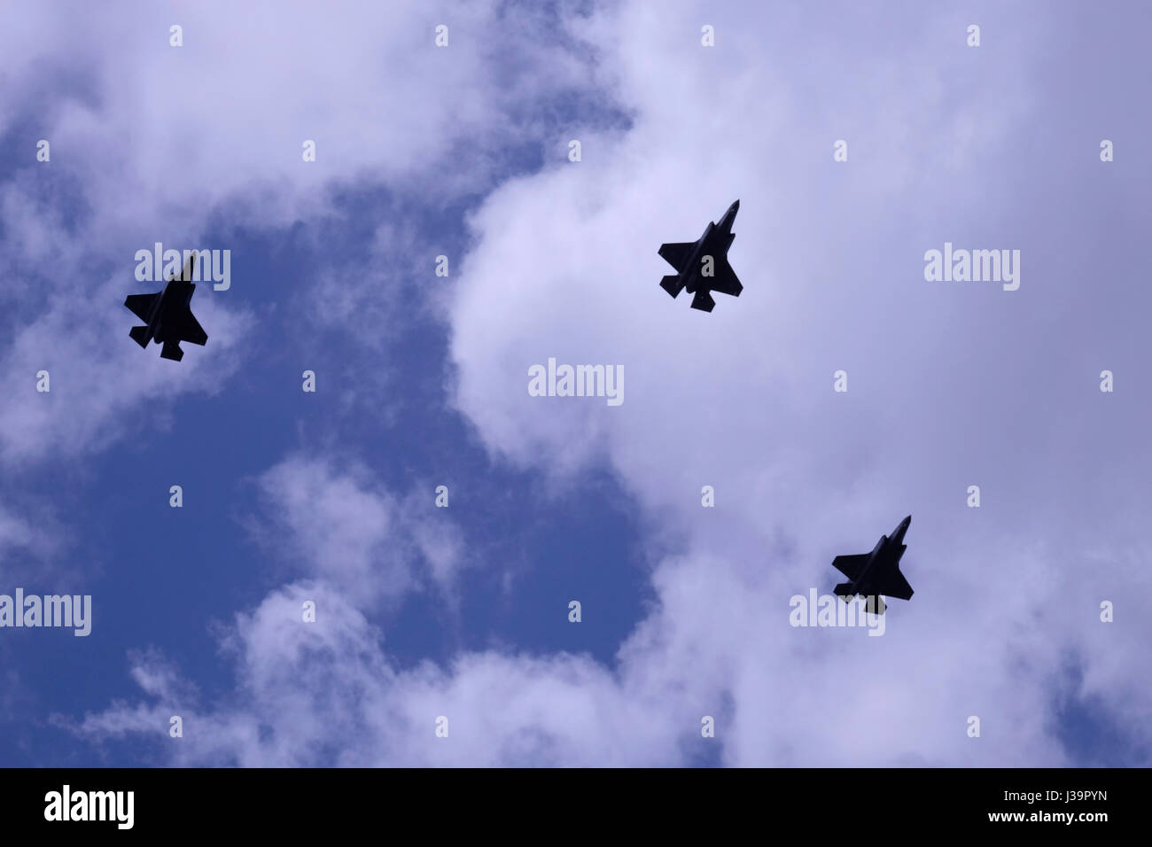 Lockheed Martin F-35io Adir aerei da combattimento della forza aerea israeliana Foto Stock