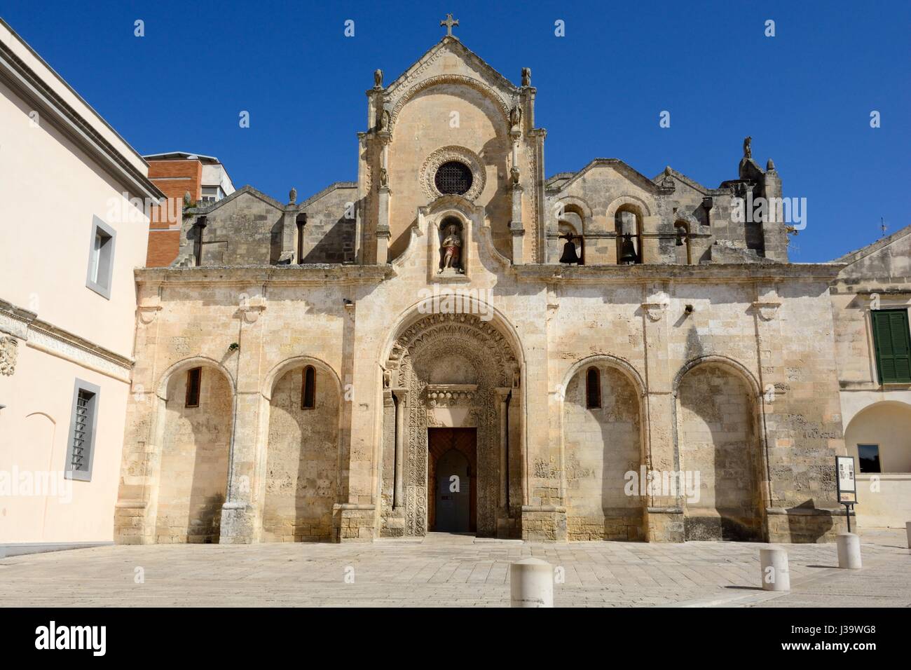 La chiesa di San Giovanni i Sassi Basilicata Italia Foto Stock