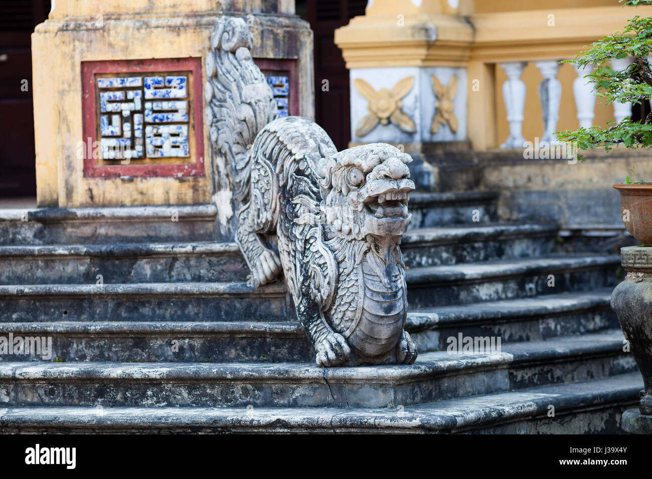 Cittadella imperiale (Città Imperiale), la tinta, Vietnam Foto Stock