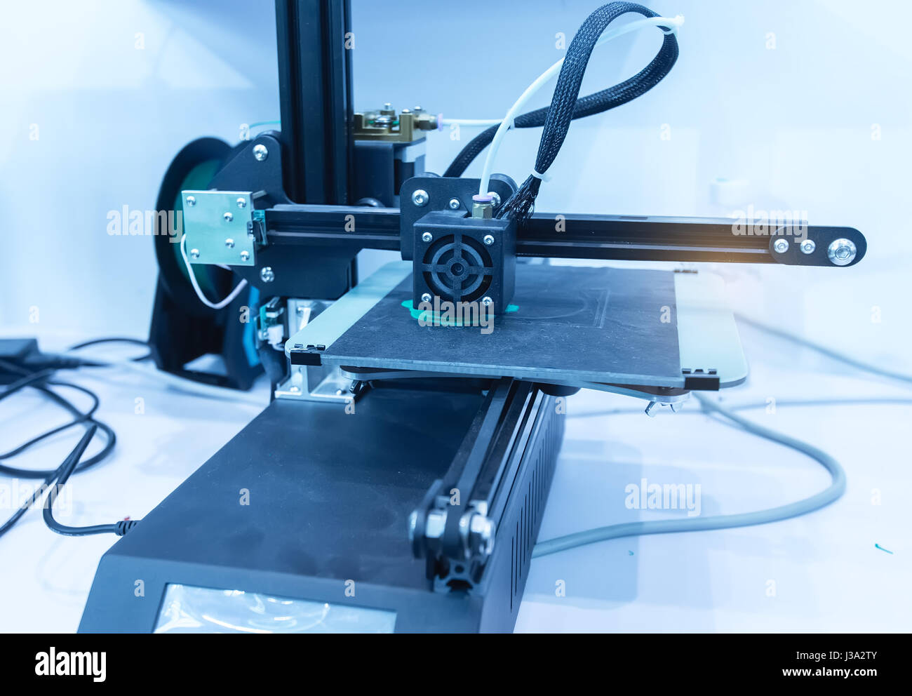 Stampante 3D,tridimensionale della macchina di stampa Foto Stock