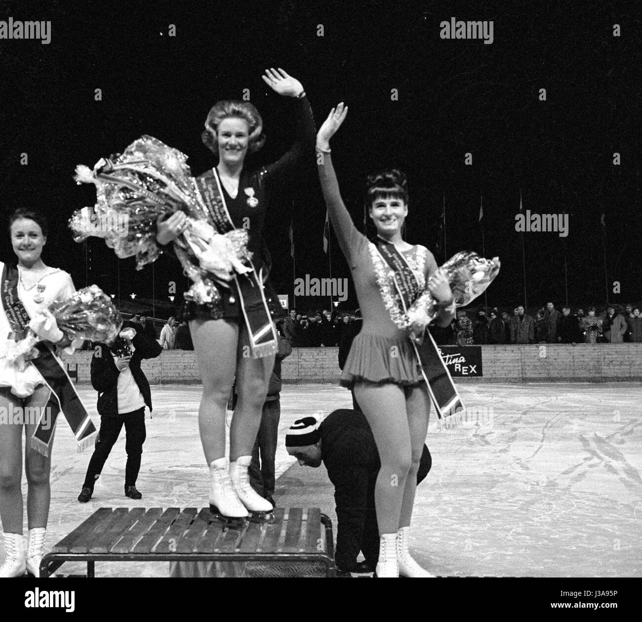 World Figure Skating Championships a Cortina d'Ampezzo, 1963 Foto Stock