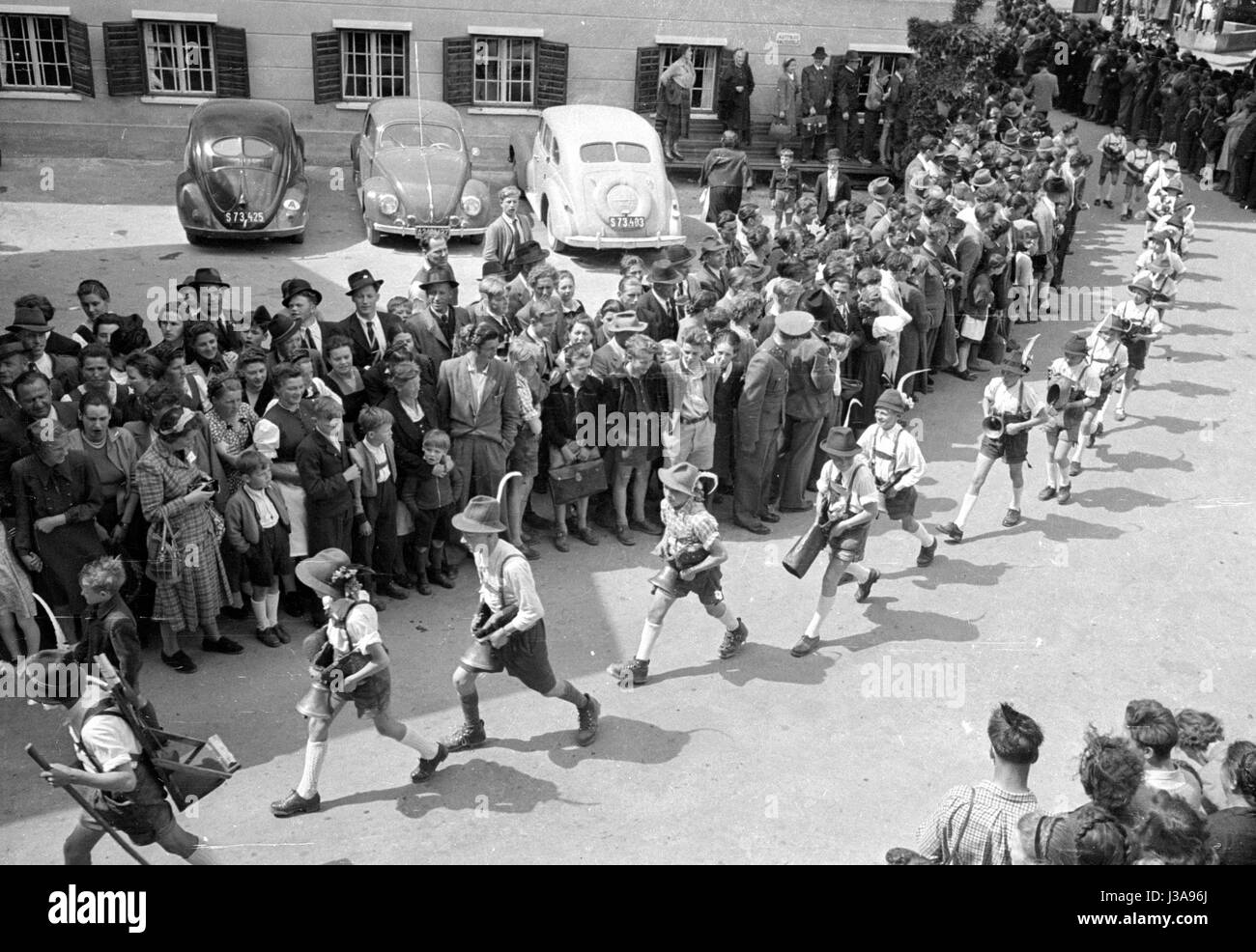 Il Gauder Fest di Zell am Ziller, 1952 Foto Stock