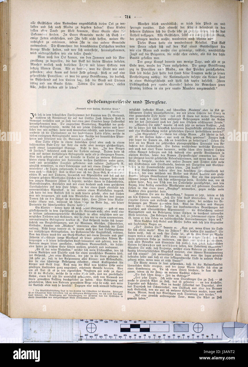 Die Gartenlaube era una popolare rivista tedesca, e questo riferimento probabilmente fa riferimento a un numero del 1886, significativo per il suo contenuto culturale e storico. Foto Stock