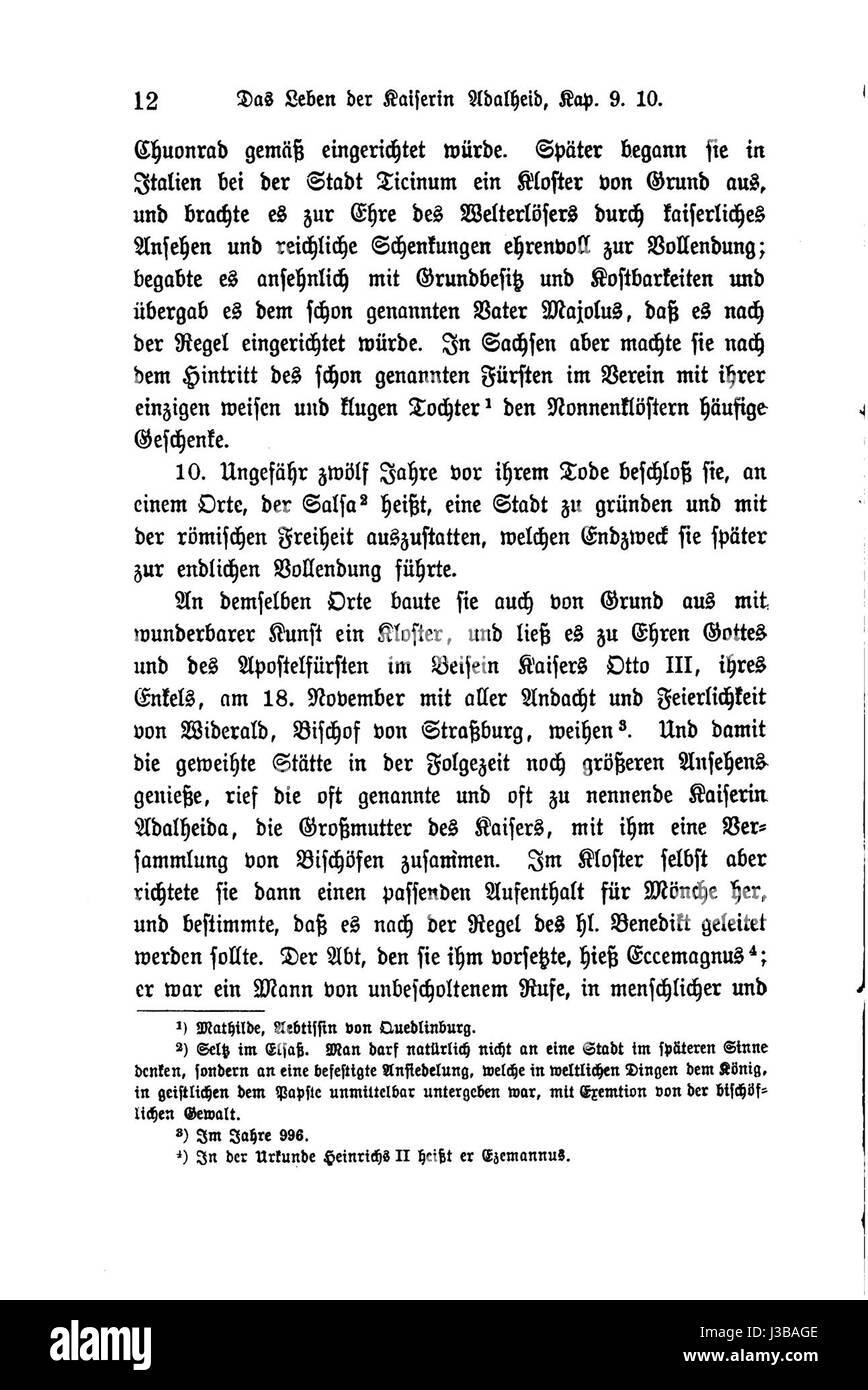 Die Geschichtsschreiber der deutschen Vorzeit 2 Bd. 35 (1891) 12 Foto Stock