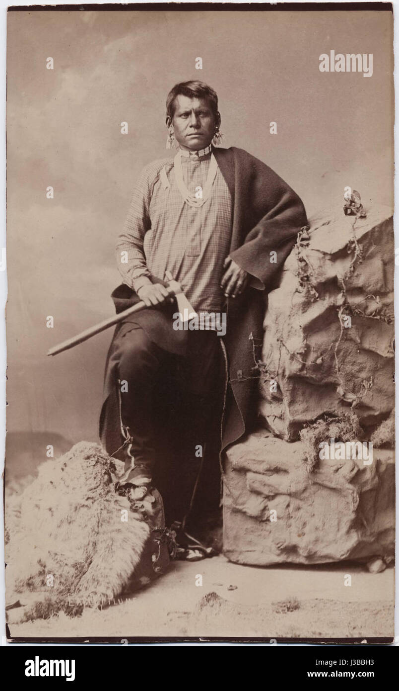 Pennacchio Eagle da John K Hillers circa 1880 Foto Stock