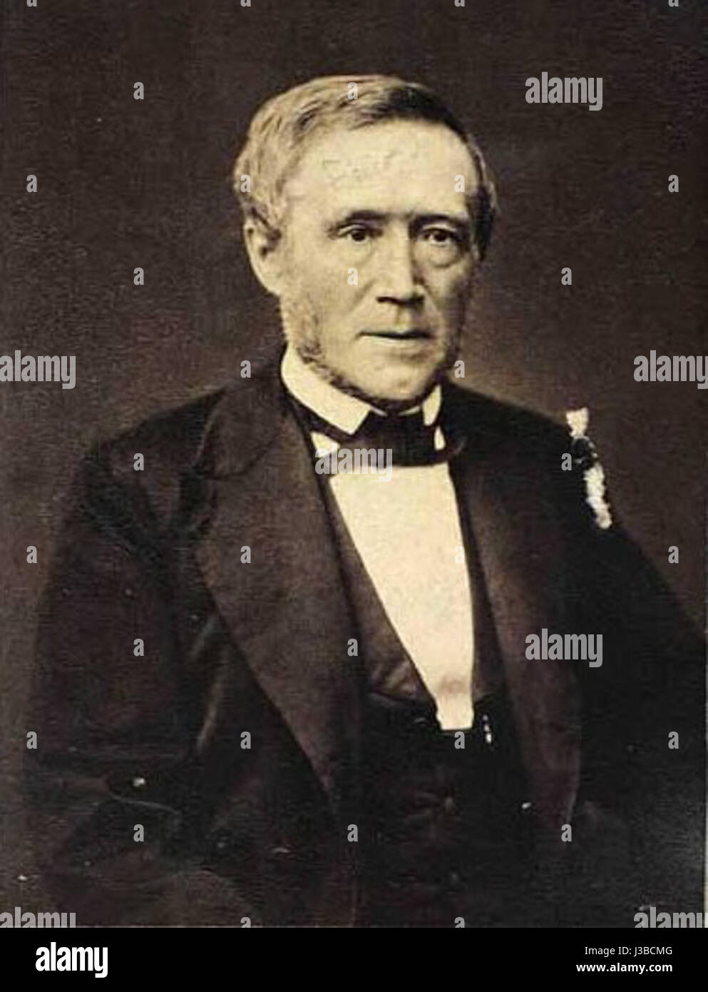 Edvard Diderik Ehlers era un professore danese di filosofia, noto per il suo lavoro nei campi della filosofia e dell'educazione. Contribuì alla storia intellettuale della Danimarca. Foto Stock