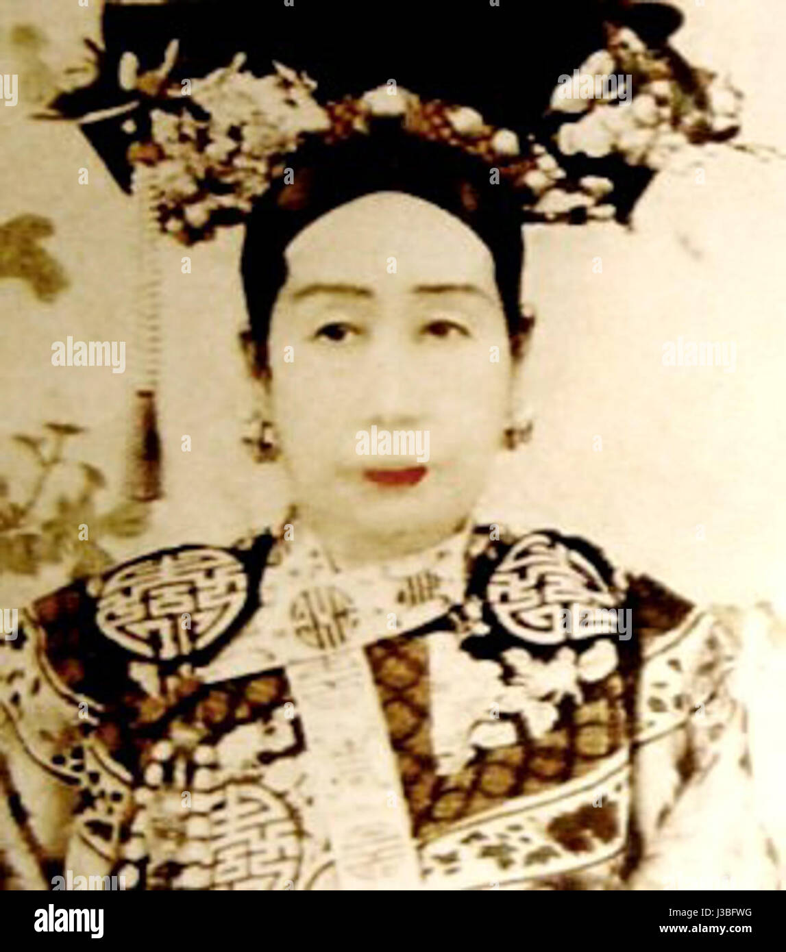 Empress Dowager di Cina Foto Stock