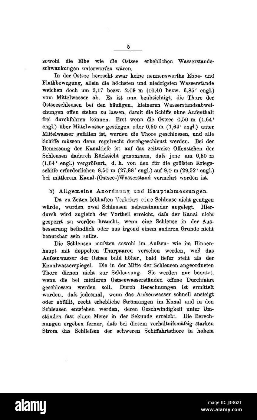 DIE OSTSEESCHLEUSEN ZU HOLTENAU 5 Foto Stock