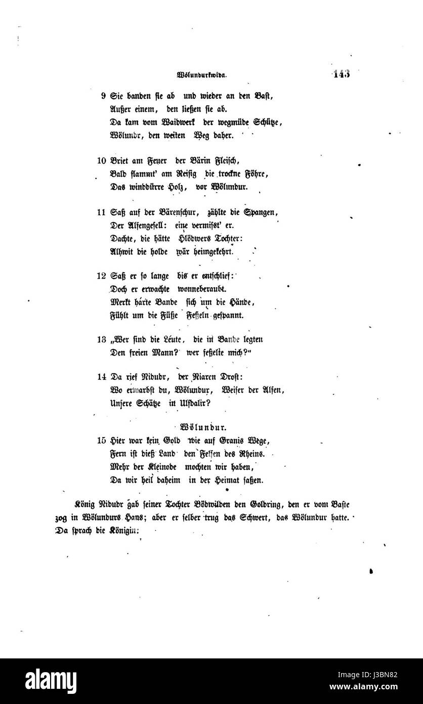 Die Edda Seite 169 Foto Stock