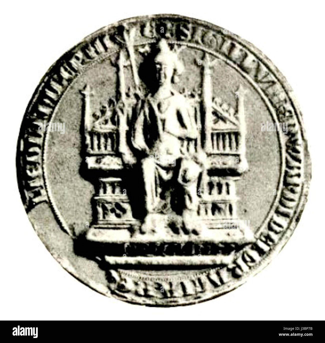 Edoardo i fu re d'Inghilterra dal 1272 al 1307, noto per le sue campagne militari, le riforme legali e gli sforzi per consolidare il potere. Giocò un ruolo chiave nella conquista del Galles e nell'istituzione del diritto inglese. Foto Stock