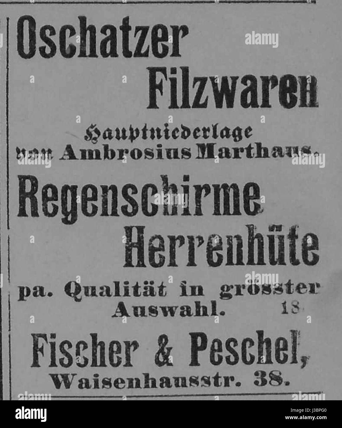 Il "Dresdner Journal" del 1906 si riferisce a una pubblicazione di Dresda, in Germania, con "Oschatzer" probabilmente un riferimento a uno specifico autore, articolo o argomento presente nell'edizione di quell'anno. Foto Stock