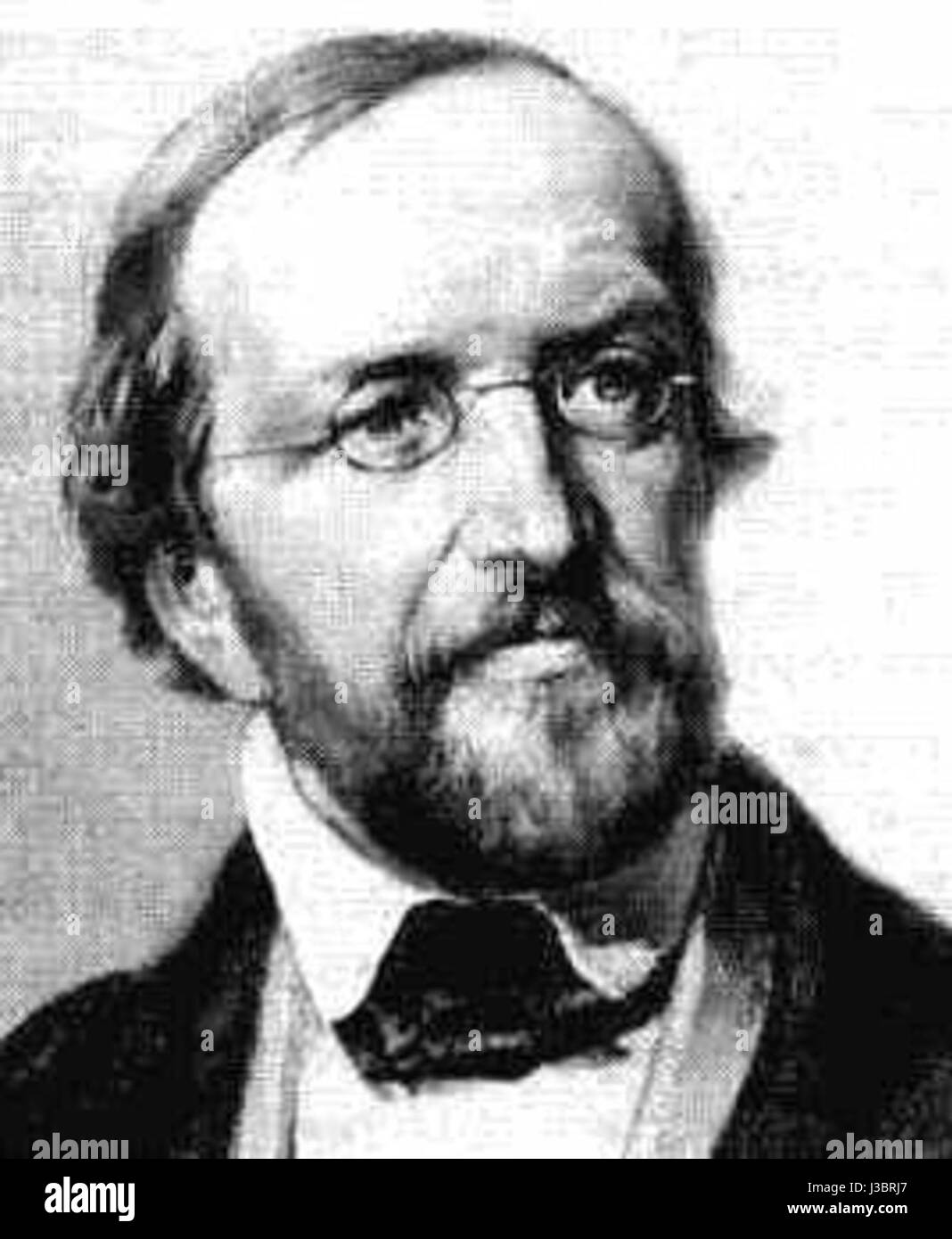 Johann Peter Gustav Lejeune Dirichlet è stato un matematico tedesco noto per i suoi contributi alla teoria e all'analisi dei numeri. È noto soprattutto per la formulazione delle condizioni di Dirichlet nella serie di Fourier e per il principio di Dirichlet nel calcolo. Foto Stock