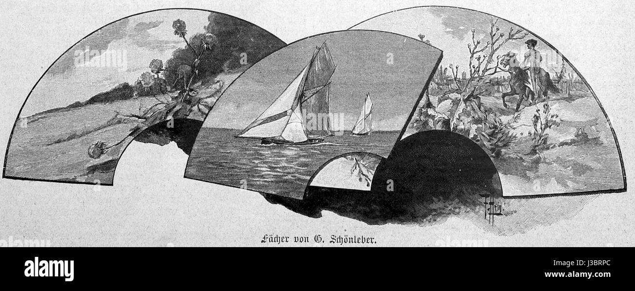 Die Gartenlaube era una popolare rivista illustrata tedesca alla fine del XIX secolo, e questa edizione particolare probabilmente include articoli, illustrazioni o caratteristiche sulla cultura, la politica o la società tedesca. Foto Stock