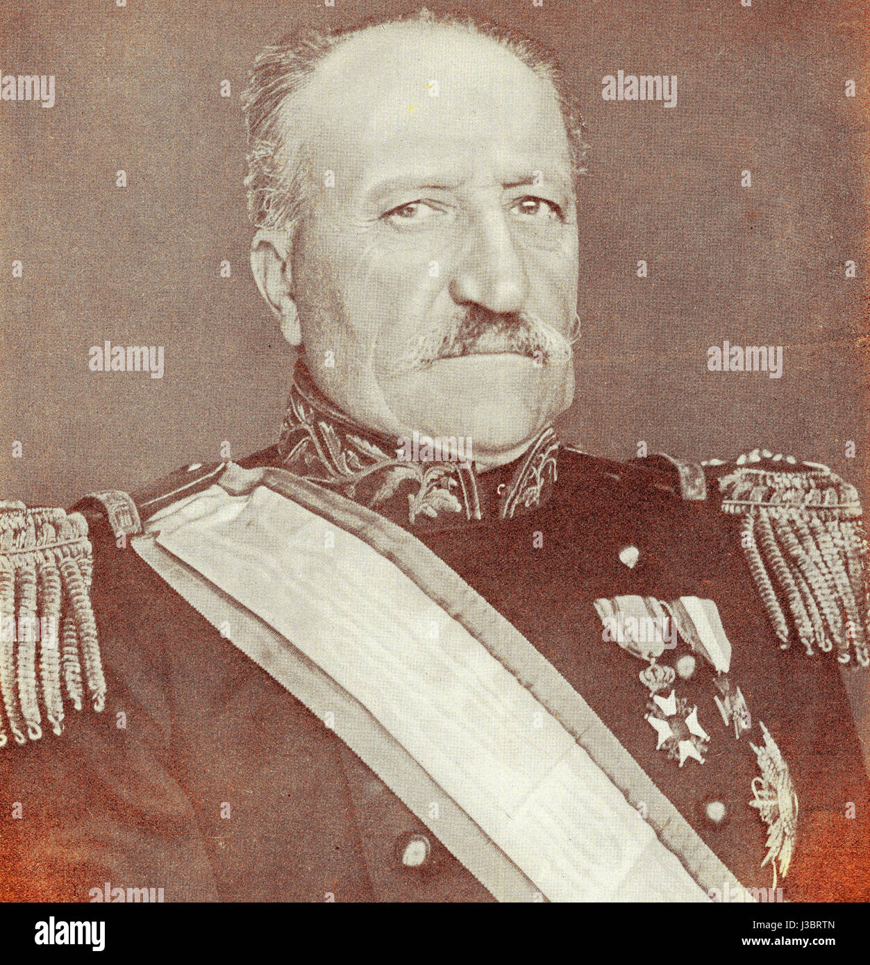K. Eland, tenente generale degli ingegneri e ministro della guerra, ha ricoperto ruoli militari e politici significativi nei Paesi Bassi. I suoi contributi furono fondamentali nello sviluppo delle infrastrutture militari e di difesa del countryÂ. Foto Stock