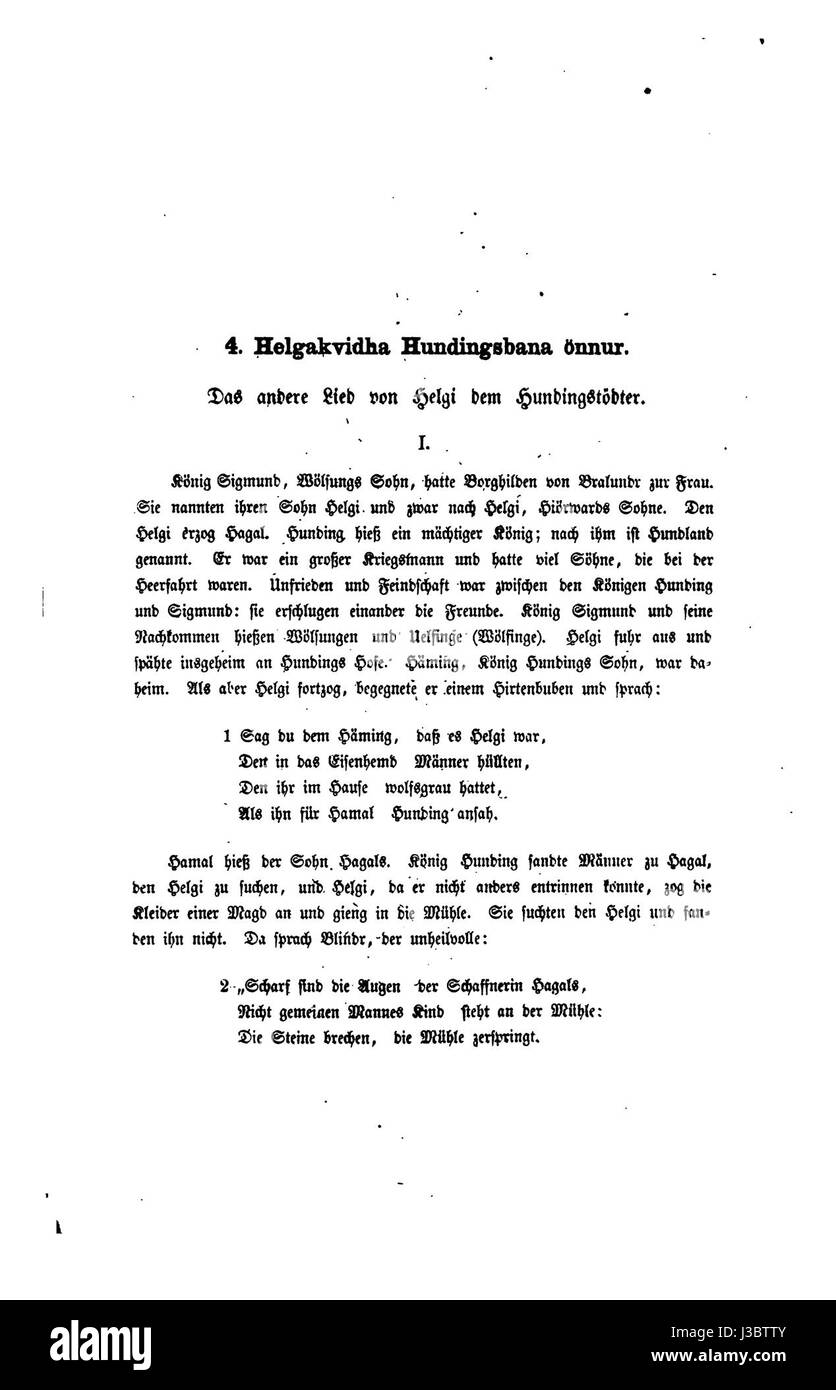 Die Edda Seite 173 Foto Stock