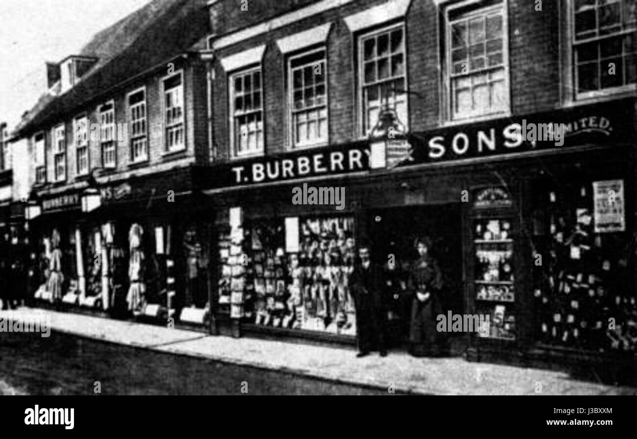Emporium burberry Foto Stock
