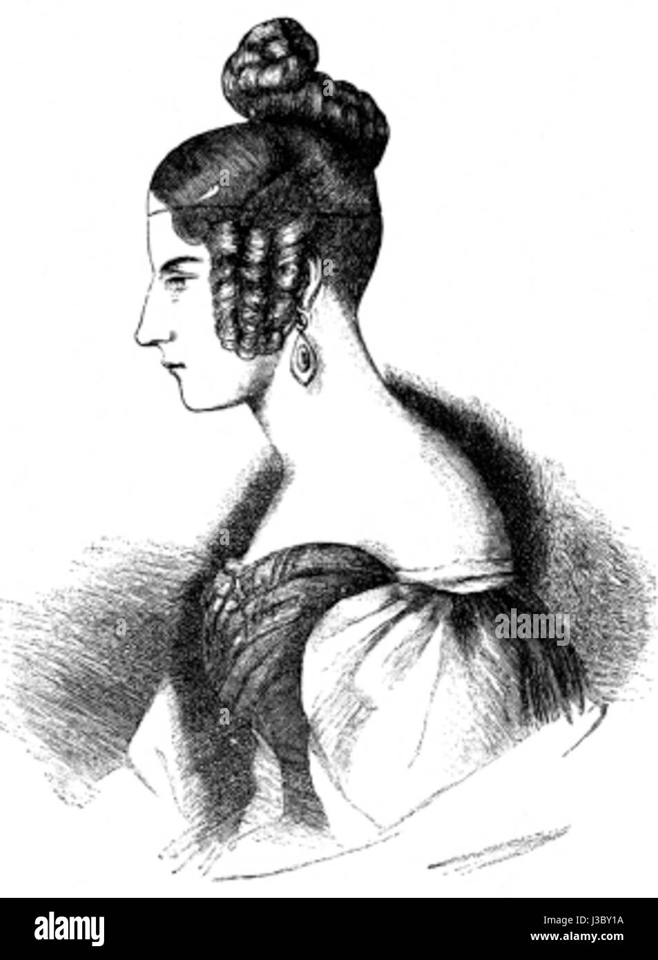 ELISA Radziwill, membro della nobile famiglia Radziwiłł, fu una figura storica significativa nota per il suo legame con l'aristocrazia dell'Europa orientale. La sua vita e le sue opere fanno parte della vasta eredità storica della famiglia Radziwiłł in Polonia e Lituania. Foto Stock