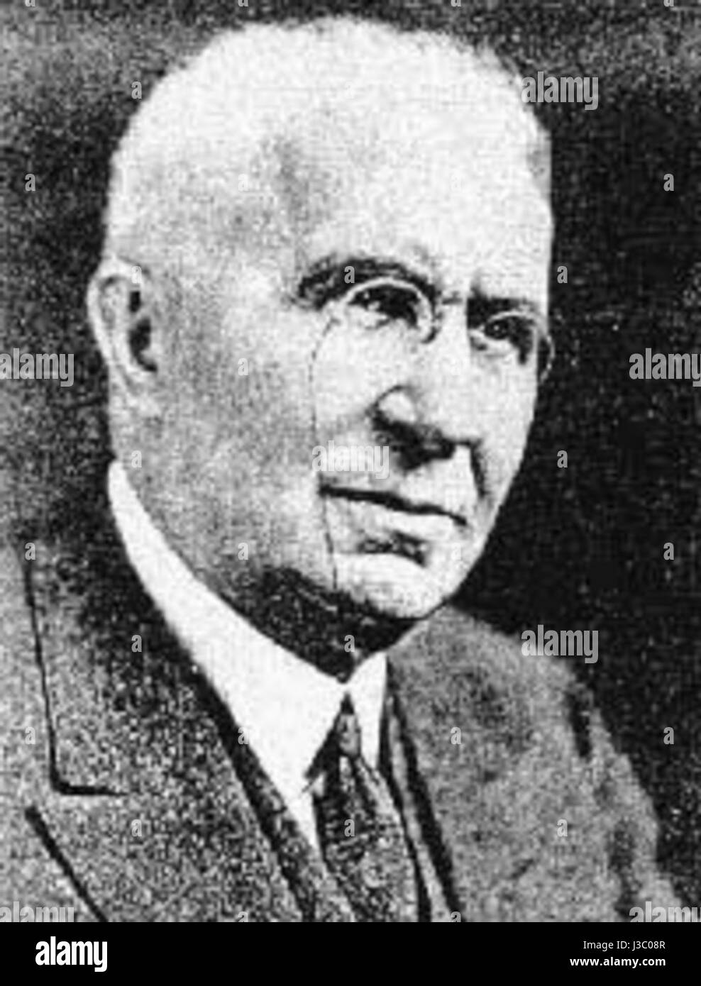 Emil Berliner era un inventore e imprenditore tedesco, meglio conosciuto per il suo lavoro nello sviluppo del fonografo e del disco piatto, che rivoluzionò l'industria musicale tra la fine del XIX e l'inizio del XX secolo. Foto Stock