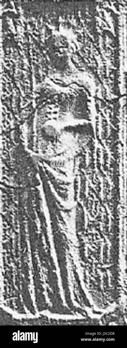 Eleonora di Sicilia fu una regina medievale, nota per il suo ruolo nella storia siciliana e per la sua influenza politica durante il suo regno nel XIII secolo. Foto Stock