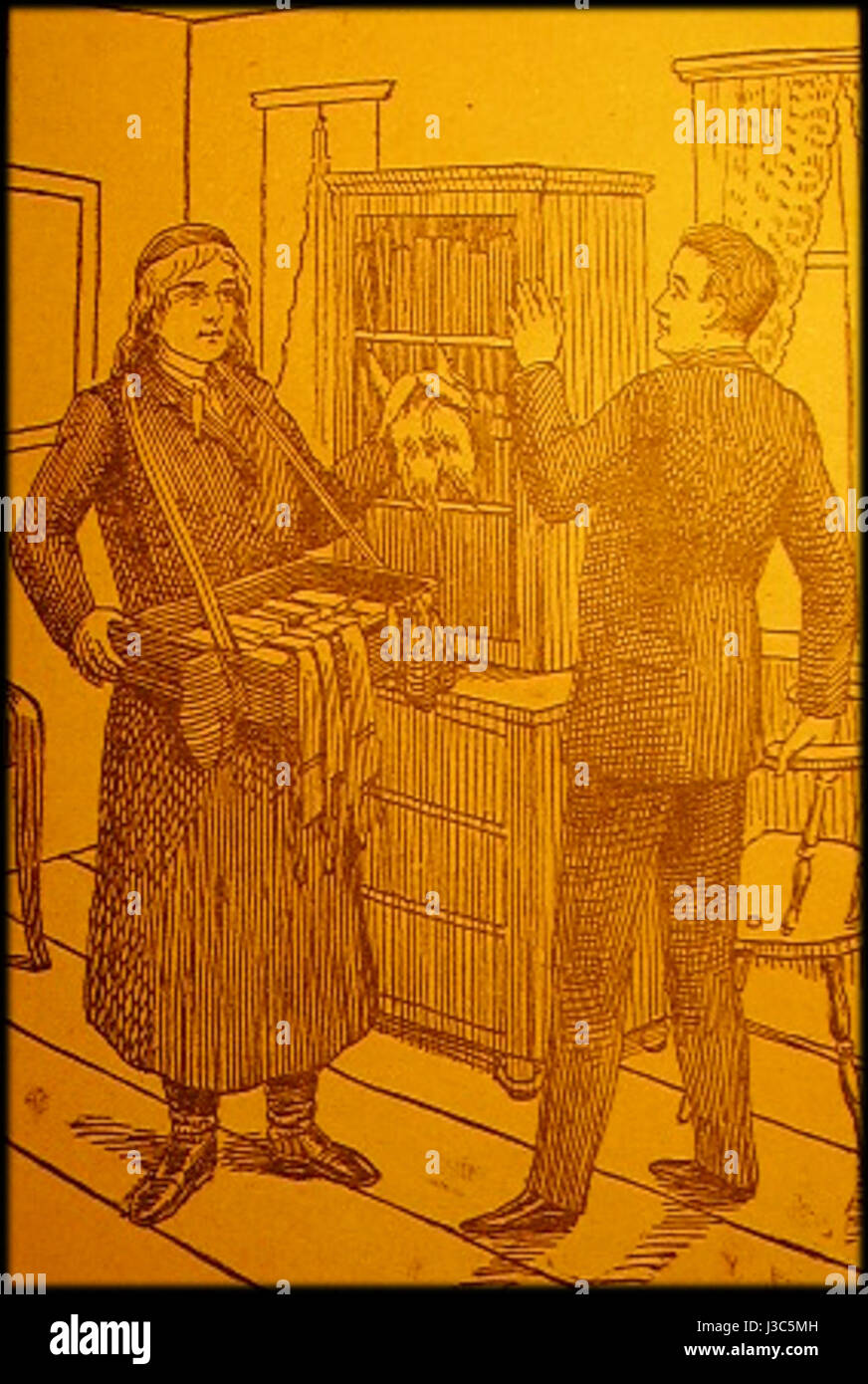 Die Todtenfelder von Sibirien 1 Foto Stock