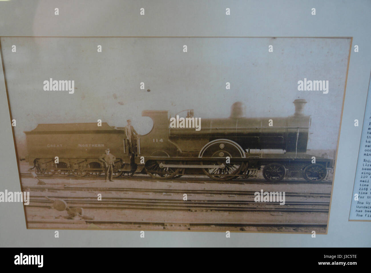 Il Dundalk Railway Station Museum si trova a Dundalk, Irlanda. Mostra la storia del sistema ferroviario locale e comprende mostre sul trasporto irlandese e sul ruolo delle ferrovie nello sviluppo del countryÂ. Foto Stock